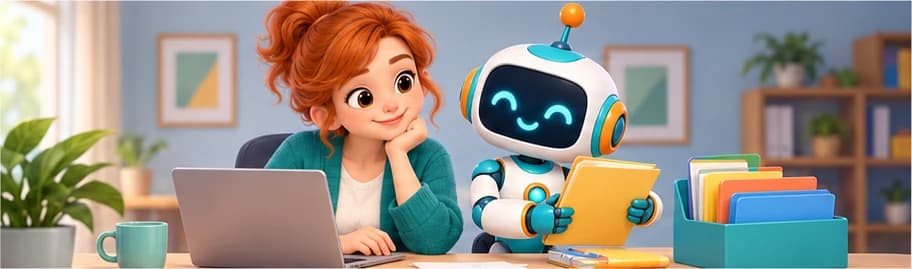 Иллюстрация курса «Компьютер без страха» для взрослых