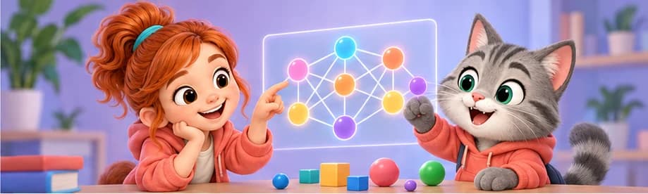 Иллюстрация курса о нейронных сетях