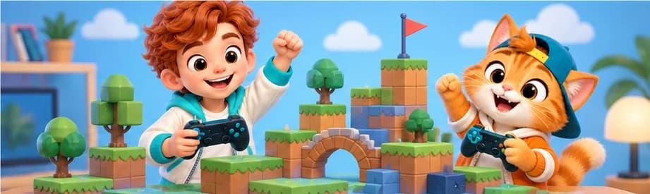 Иллюстрация курса разработки игр на Unity
